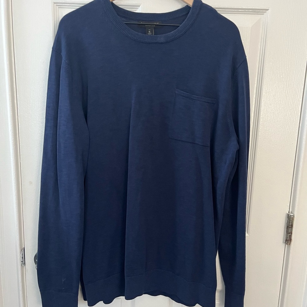 Banana Republic Blue Crewneck Sweater